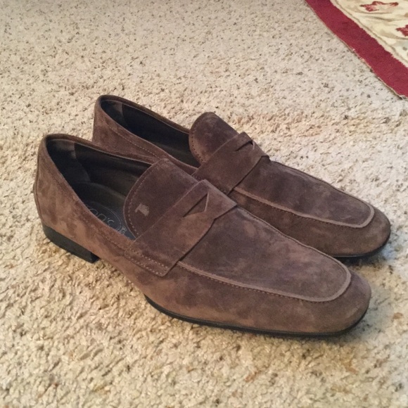 Tod's Other - Final Sale!  TOD’S MENS BROWN LOAFERS SHOES, NEW